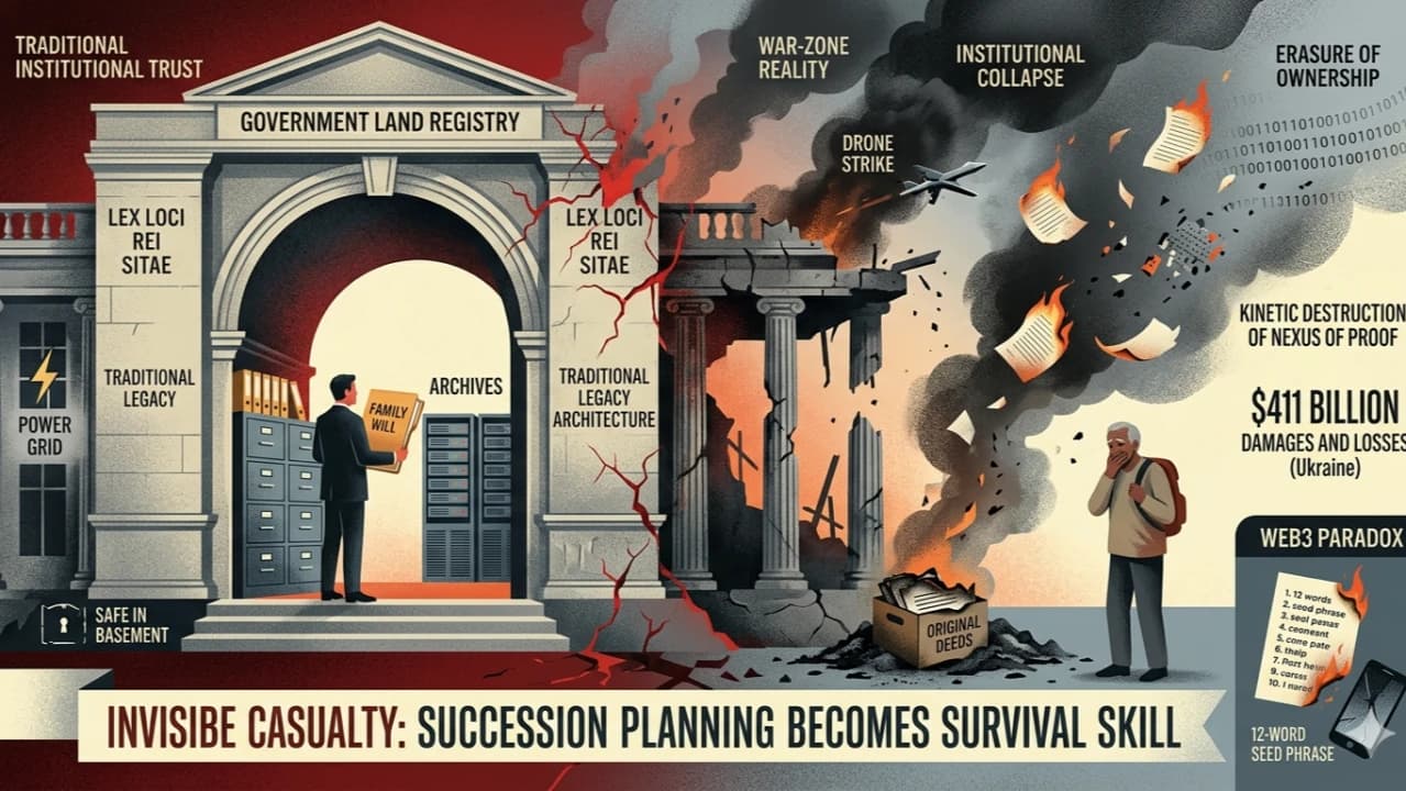 The Invisible Casualty: Why War Makes Succession Planning a Survival Skill