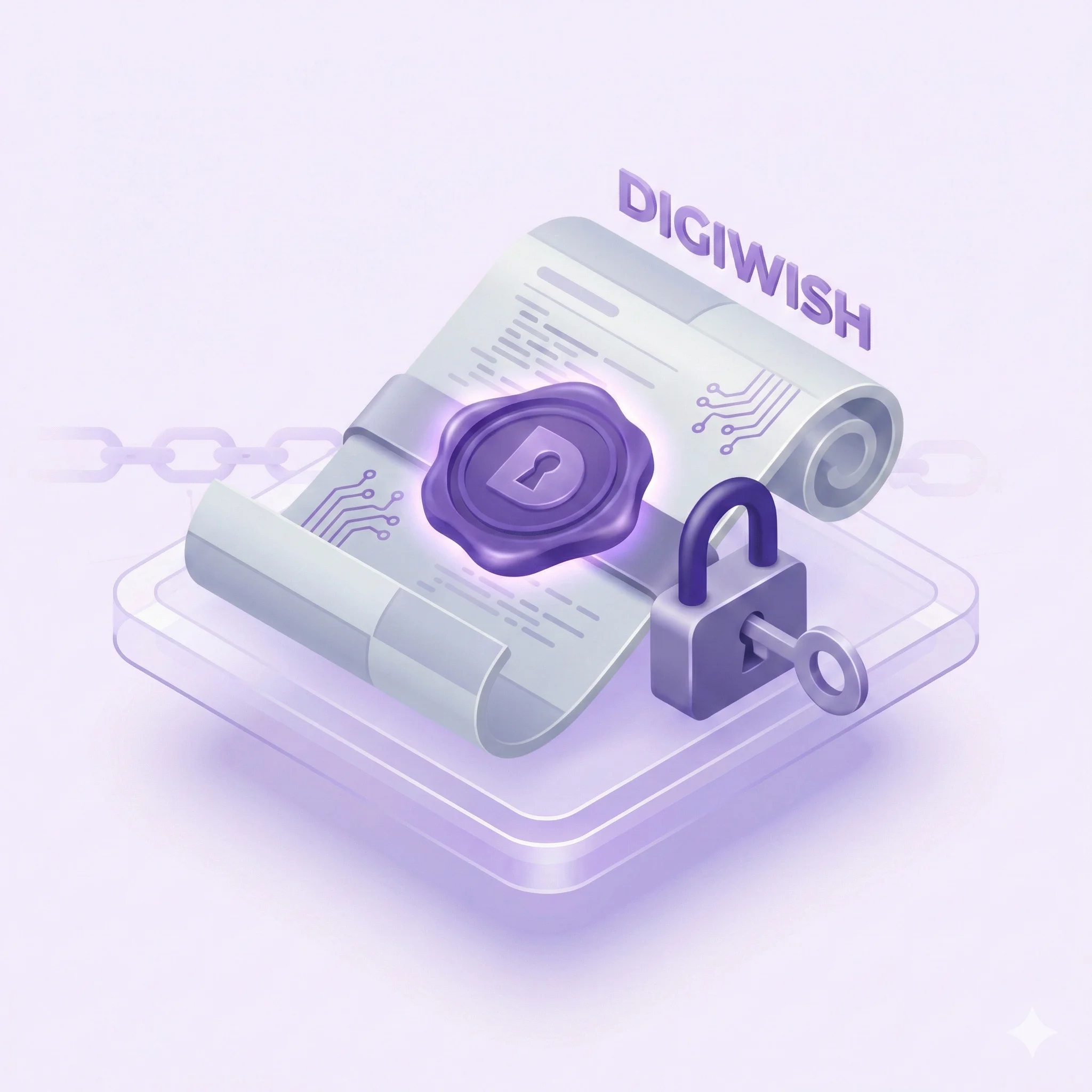 DigiWish - Verified intent layer illustration
