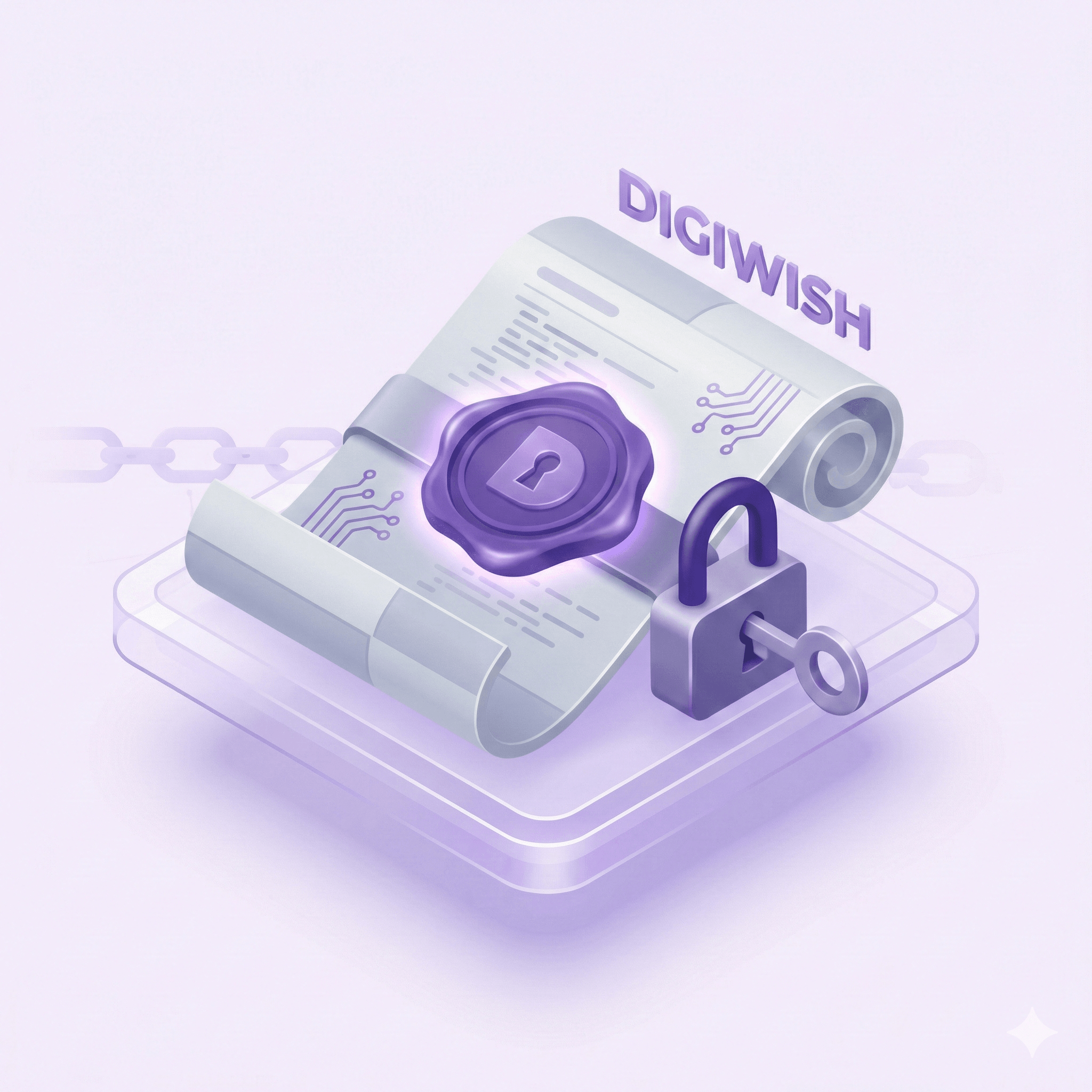 DigiWish - Verified intent layer illustration