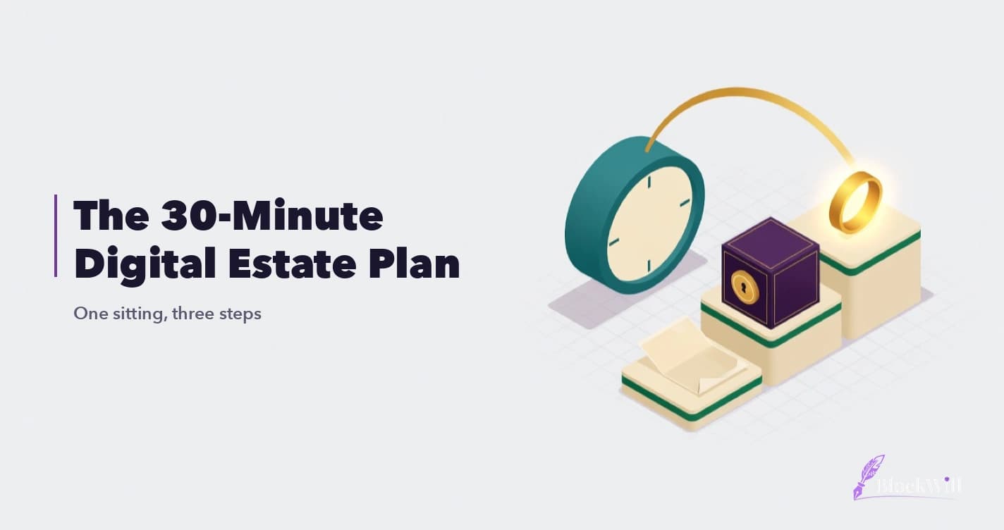 The 30-Minute Digital Estate Plan: An Operations Walkthrough