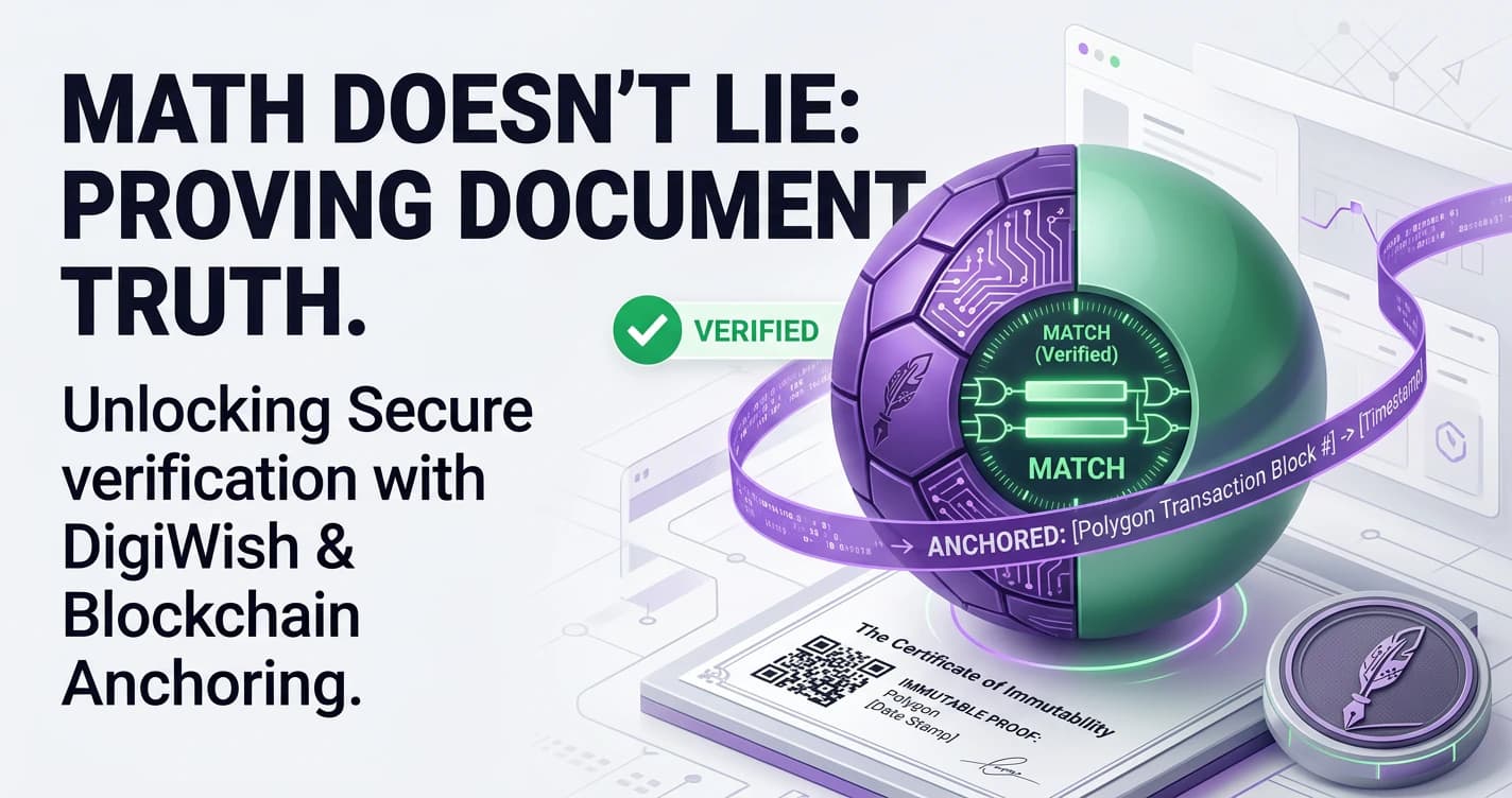 How to Verify Your Document Hash in DigiWish (And Why It Matters)