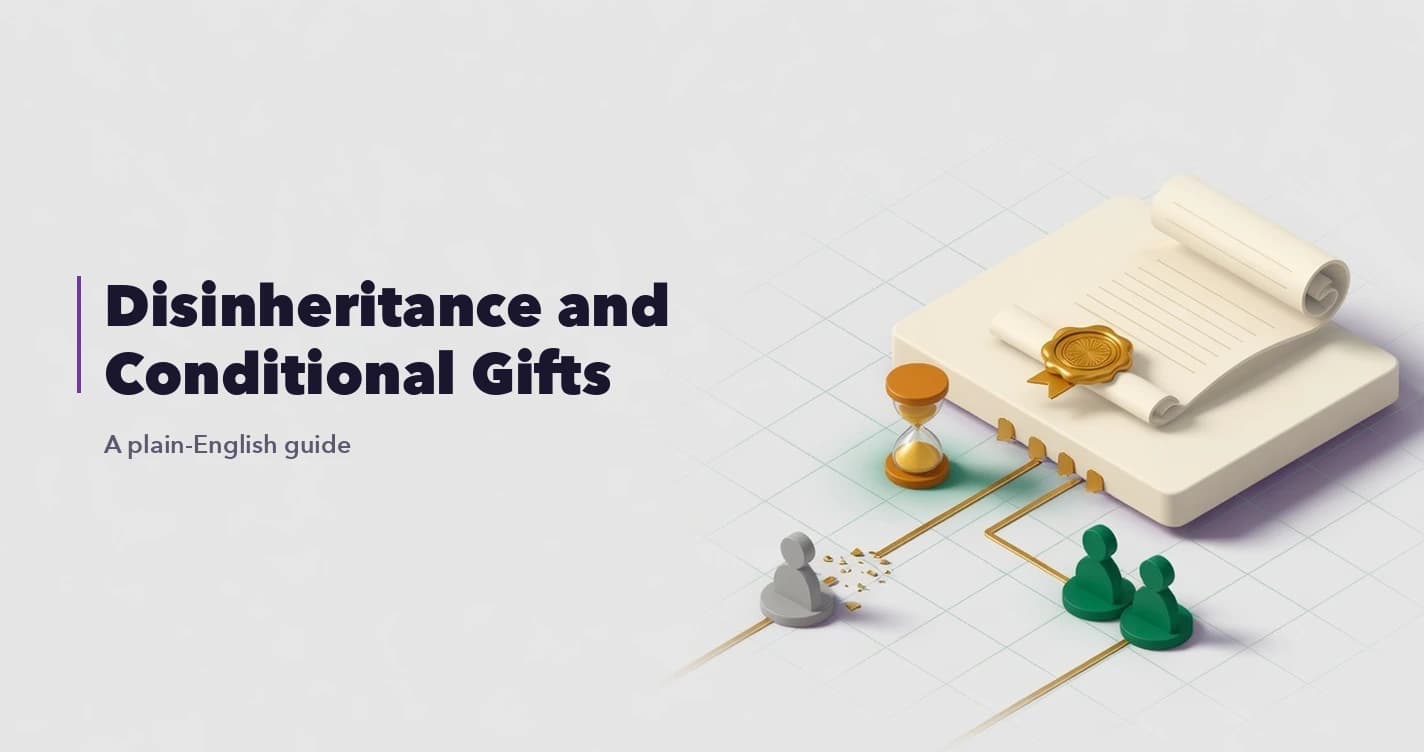 Can You Disinherit Someone or Leave Conditional Gifts? A Plain-English Guide